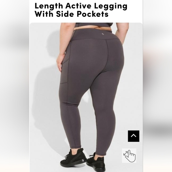 Torrid Performance Core Full Length Active pant  2x - Picture 3 of 11